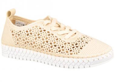 Πάνινα παπούτσια | Ανατομικά | Amarpies | AOG30091 | Μπεζ - Amarpies - 